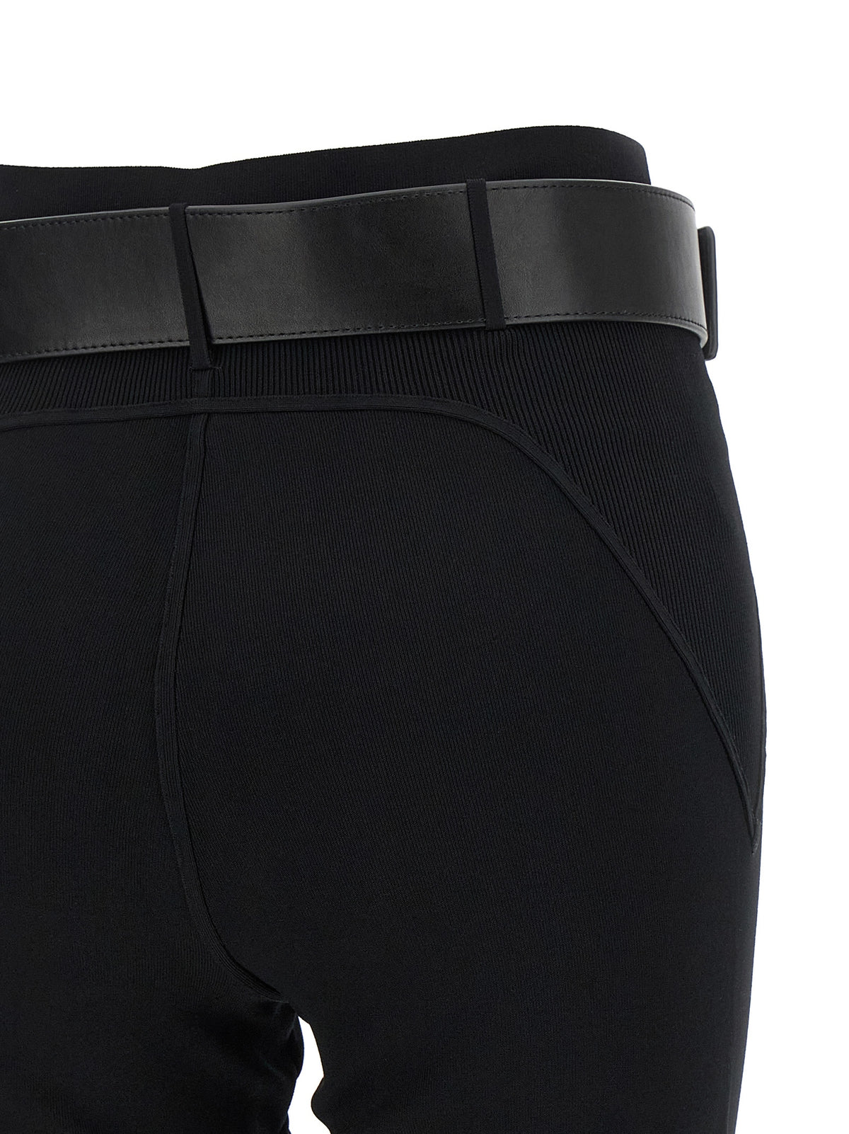 SELF PORTRAIT Self Portrait Women Leggings With Stirrup And Belt