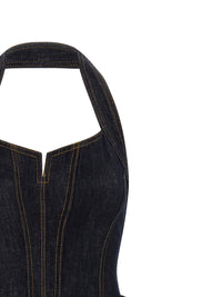 SELF PORTRAIT Self Portrait Women Denim Dress
