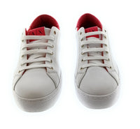 Armani Exchange Armani Exchange Women's White and Red Low-Top Sneakers-10.5