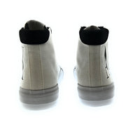 Armani Exchange Armani Exchange Women's White and Black Logo High-Top Sneakers-6