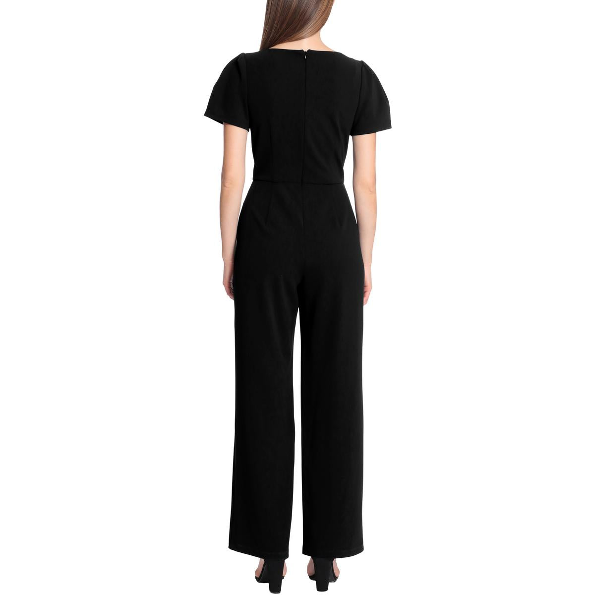 Womens Crepe Formal Jumpsuit