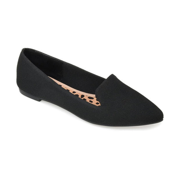 Vickie Womens Knit Slip On Loafers