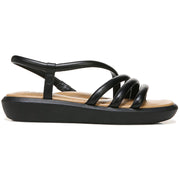 Hobby Womens Strappy Square Toe Wedge Sandals