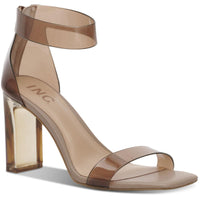 Makenna Womens Faux Leather Ankle Strap