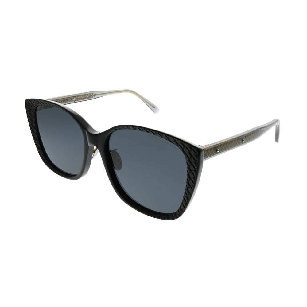 BV 0218SK 001 Womens Cat-Eye Sunglasses