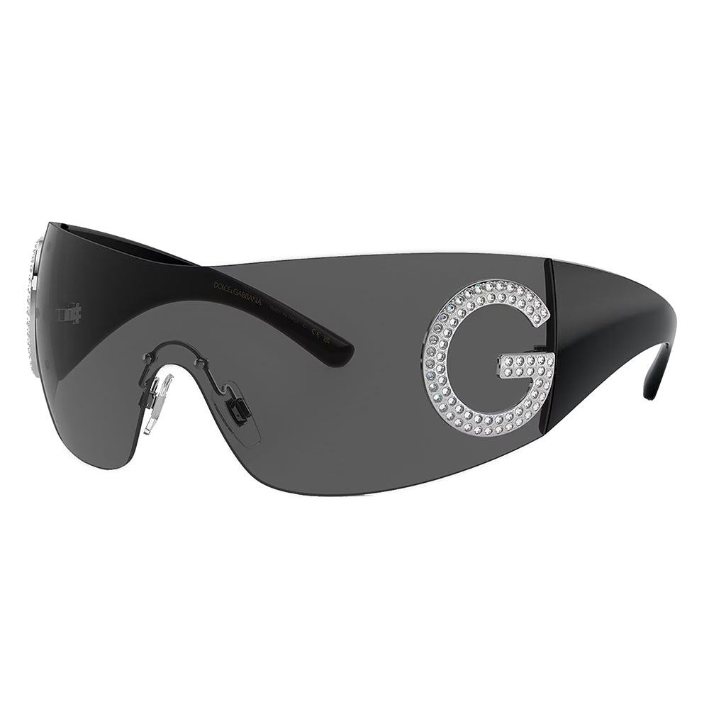 DG 2298B 05/87 Womens Shield Sunglasses