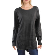 Amelia Womens Cotton Waffle Knit Thermal Top