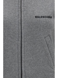 BALENCIAGA Balenciaga Women Fitted Zip-Up Hoodie