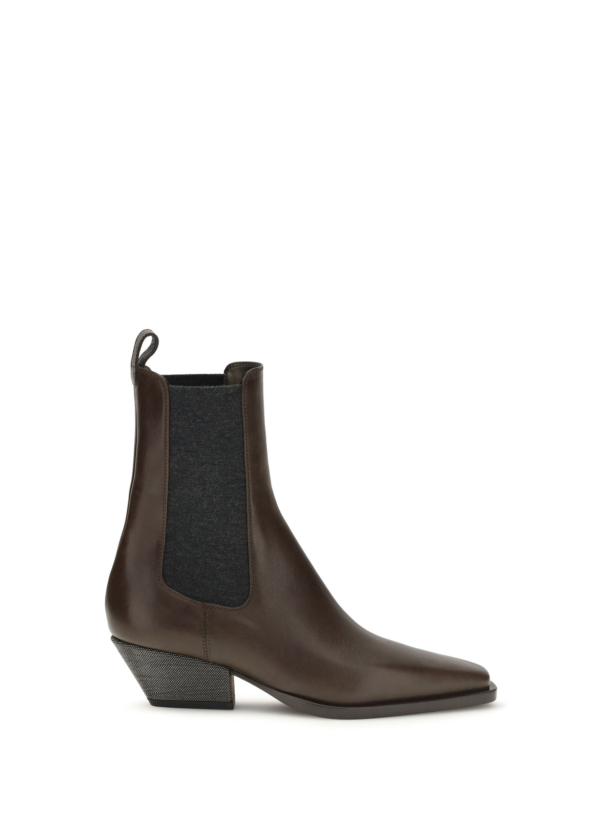 BRUNELLO CUCINELLI Brunello Cucinelli Women Leather Ankle Boots