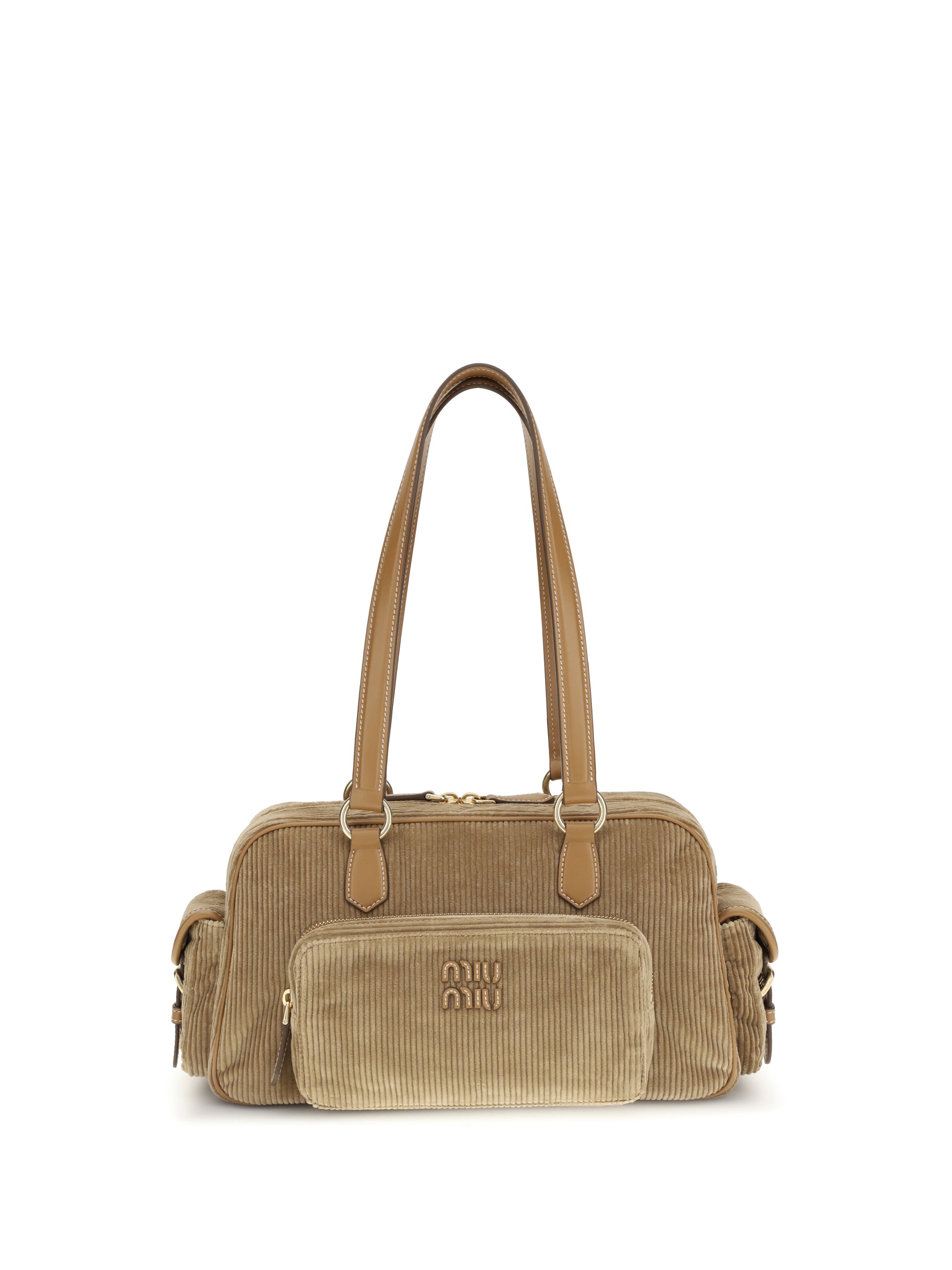 Miu Miu Women Corduroy Shoulder Bag