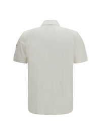 Moncler Men Cotton Piqué Polo Shirt With Logo