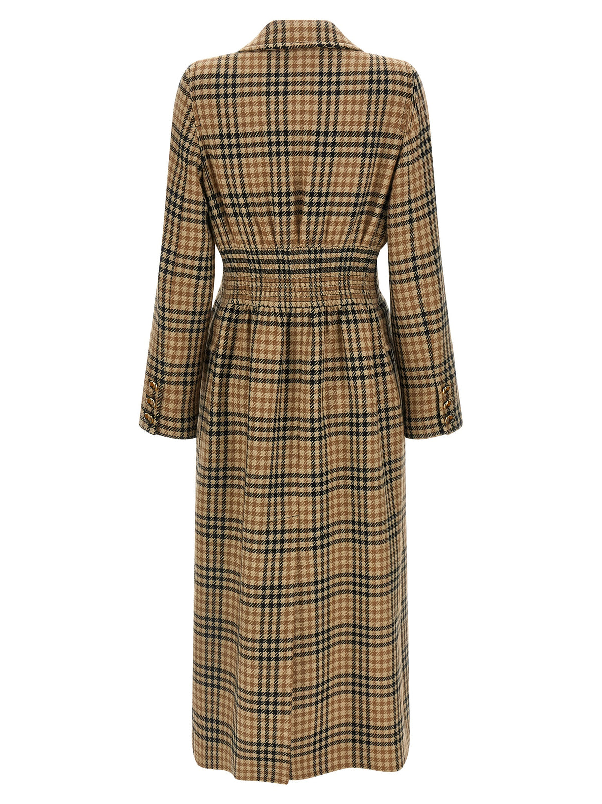 Valentino Garavani Women Valentino Garavani Houndstooth Wool Coat