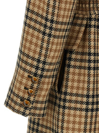Valentino Garavani Women Valentino Garavani Houndstooth Wool Coat
