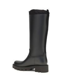 Moncler Women Waterproof Knee-High Kickstream Boots