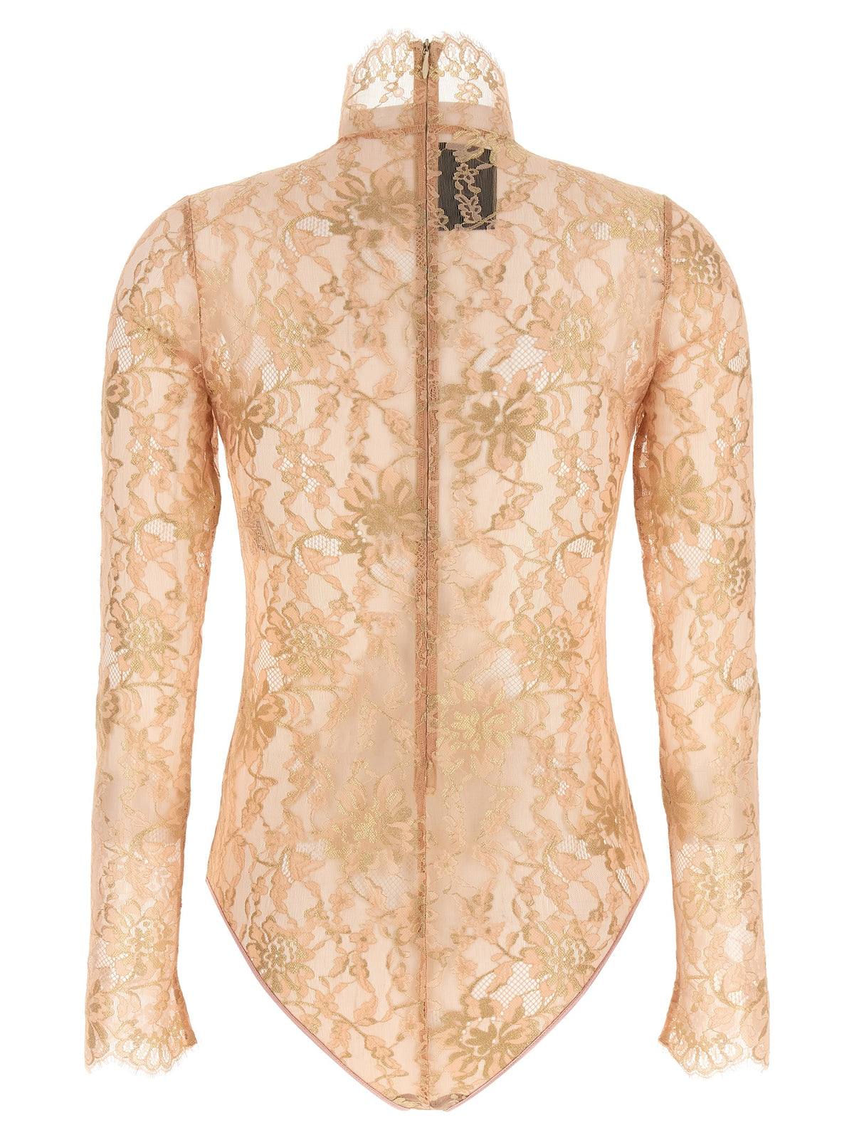 Valentino Garavani Women Valentino Garavani Lurex Lace Bodysuit