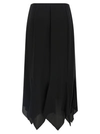 Valentino Garavani Women Valentino Garavani Crêpe De Chine Skirt