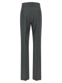Valentino Garavani Women Valentino Garavani Textured Silk Wool Pants