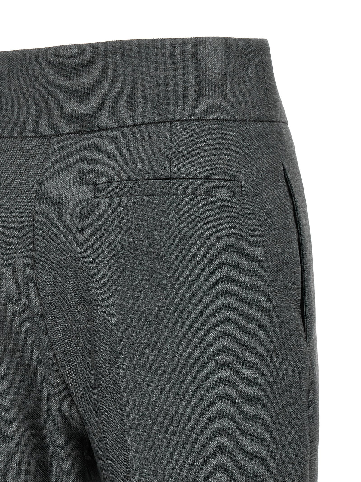 Valentino Garavani Women Valentino Garavani Textured Silk Wool Pants
