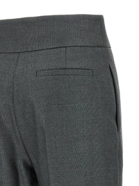 Valentino Garavani Women Valentino Garavani Textured Silk Wool Pants