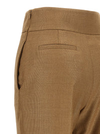 Valentino Garavani Women Valentino Garavani Textured Silk Wool Pants