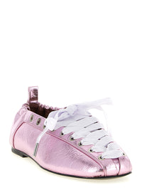Ganni Women 'Lace-Up' Ballet Flats