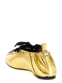 GANNI Ganni Women 'Lace-Up' Ballet Flats
