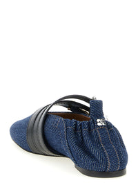 GANNI Ganni Women 'Sue Triple' Ballet Flats