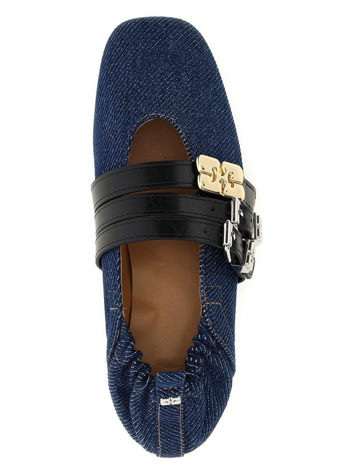 GANNI Ganni Women 'Sue Triple' Ballet Flats