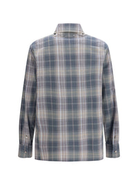 Golden Goose Men Journey Checked Shirt