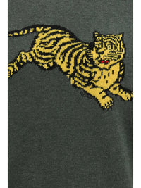 Kenzo Men Kenzo Jumping Tiger Cotton Sweatshirt