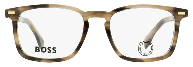 Hugo Boss Rectangular Eyeglasses B1368 S05 Gray/Brown 53mm