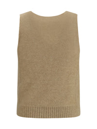 Dries Van Noten Men Striped Sleeveless Sweater Vest