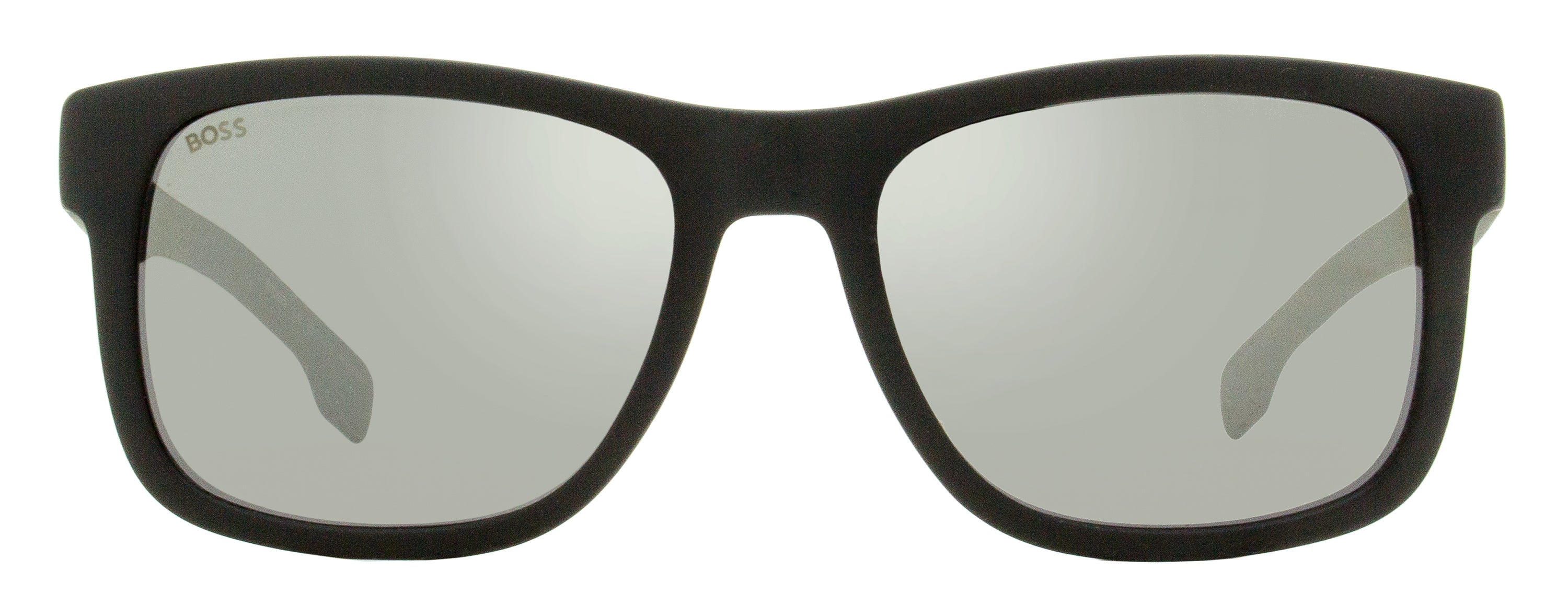 Boss Rectangular Sunglasses B1568S 003T4 Matte Black 55mm