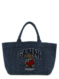 Ganni Women Medium 'Bear' Shopping Bag
