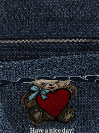 Ganni Women Medium 'Bear' Shopping Bag