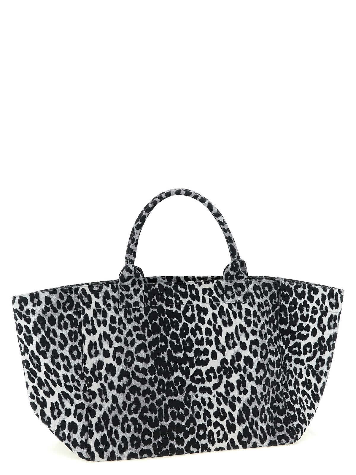 Ganni Women 'Leopard Sequin Xxl Tote' Shopping Bag