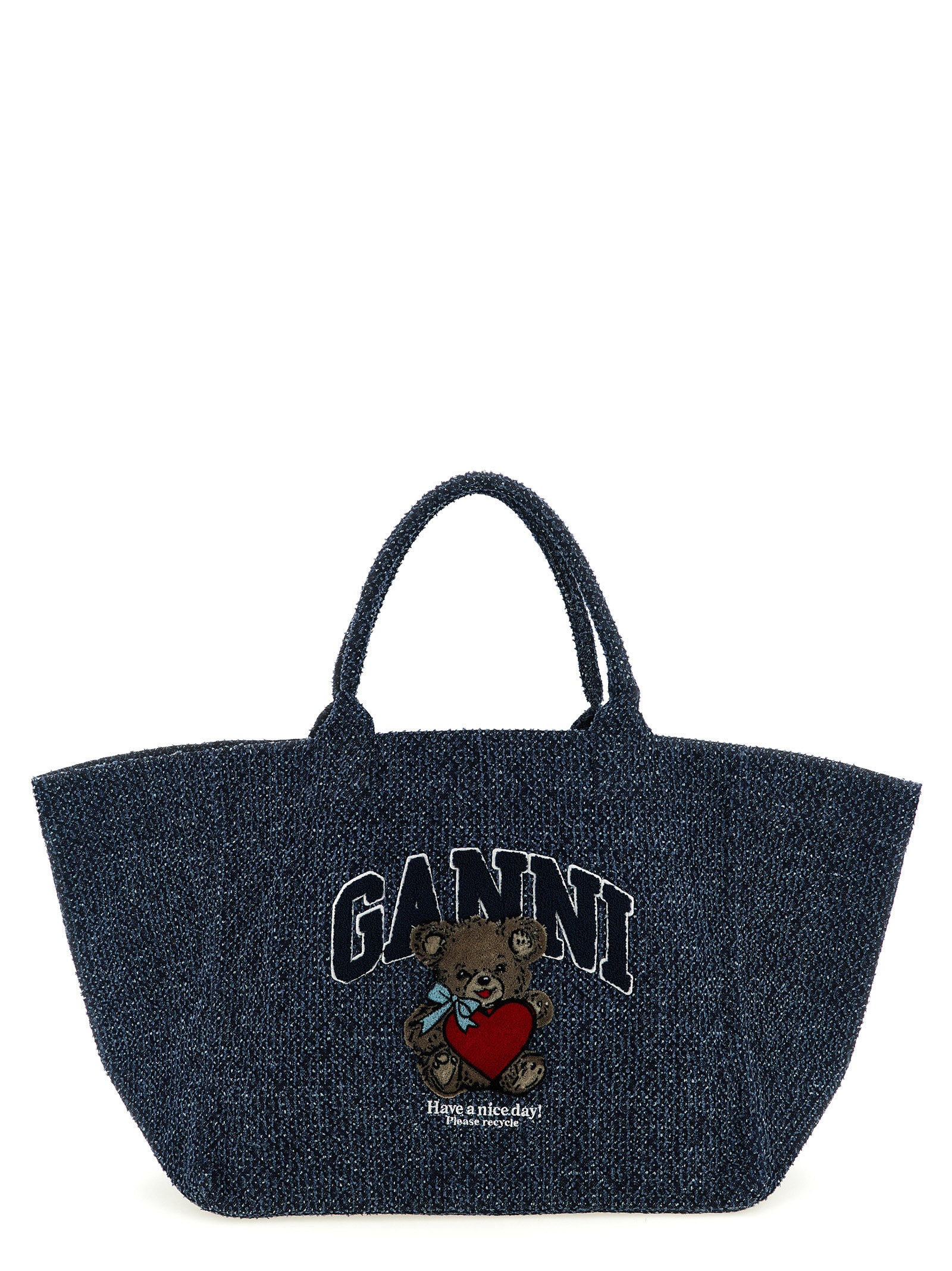 GANNI Ganni Women 'Xxl Bear' Shopping Bag