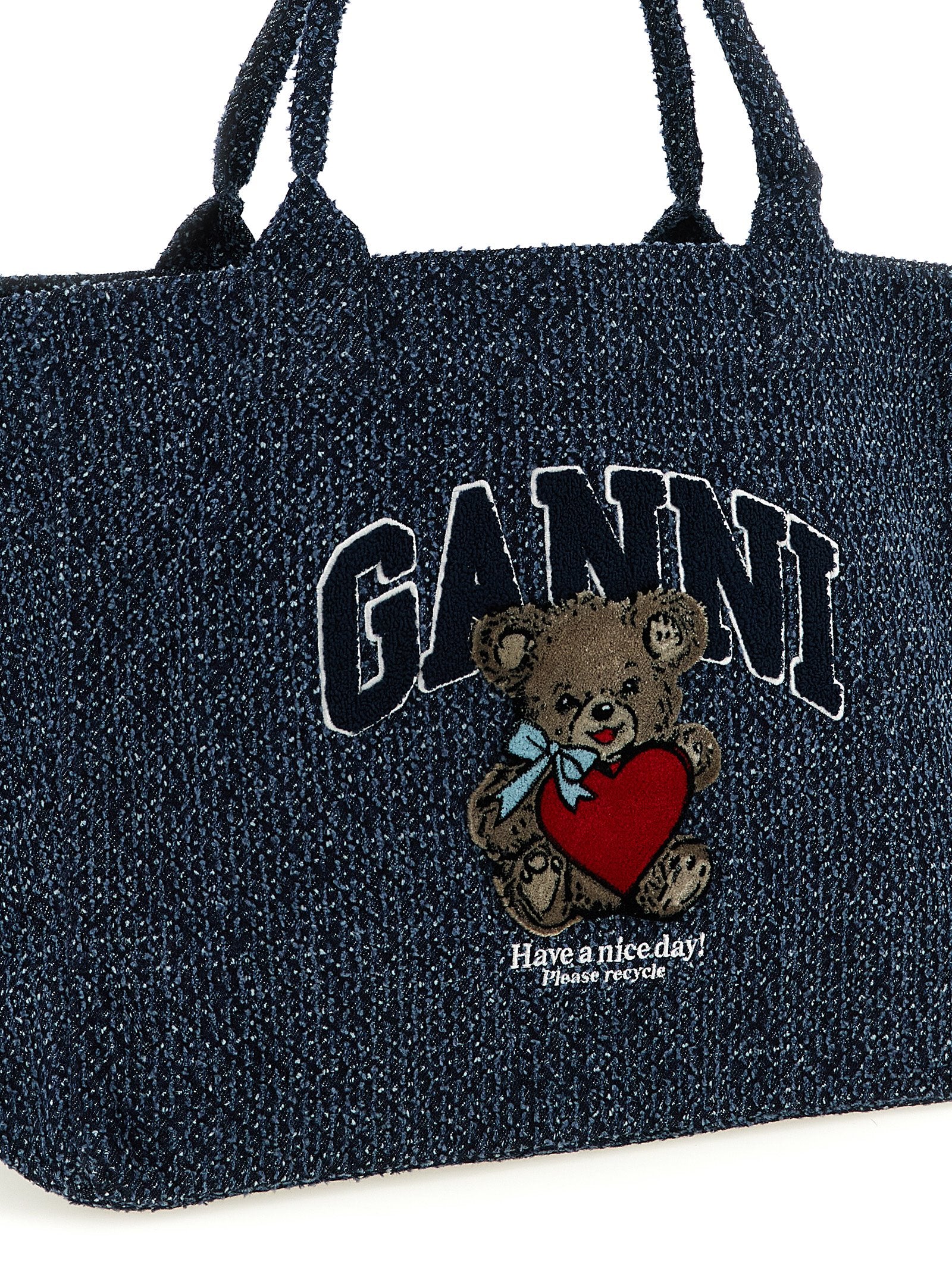 GANNI Ganni Women 'Xxl Bear' Shopping Bag
