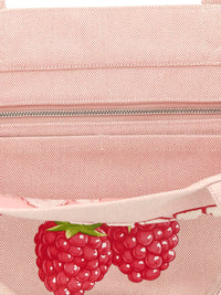 Ganni Women Medium 'Raspberry' Shopping Bag