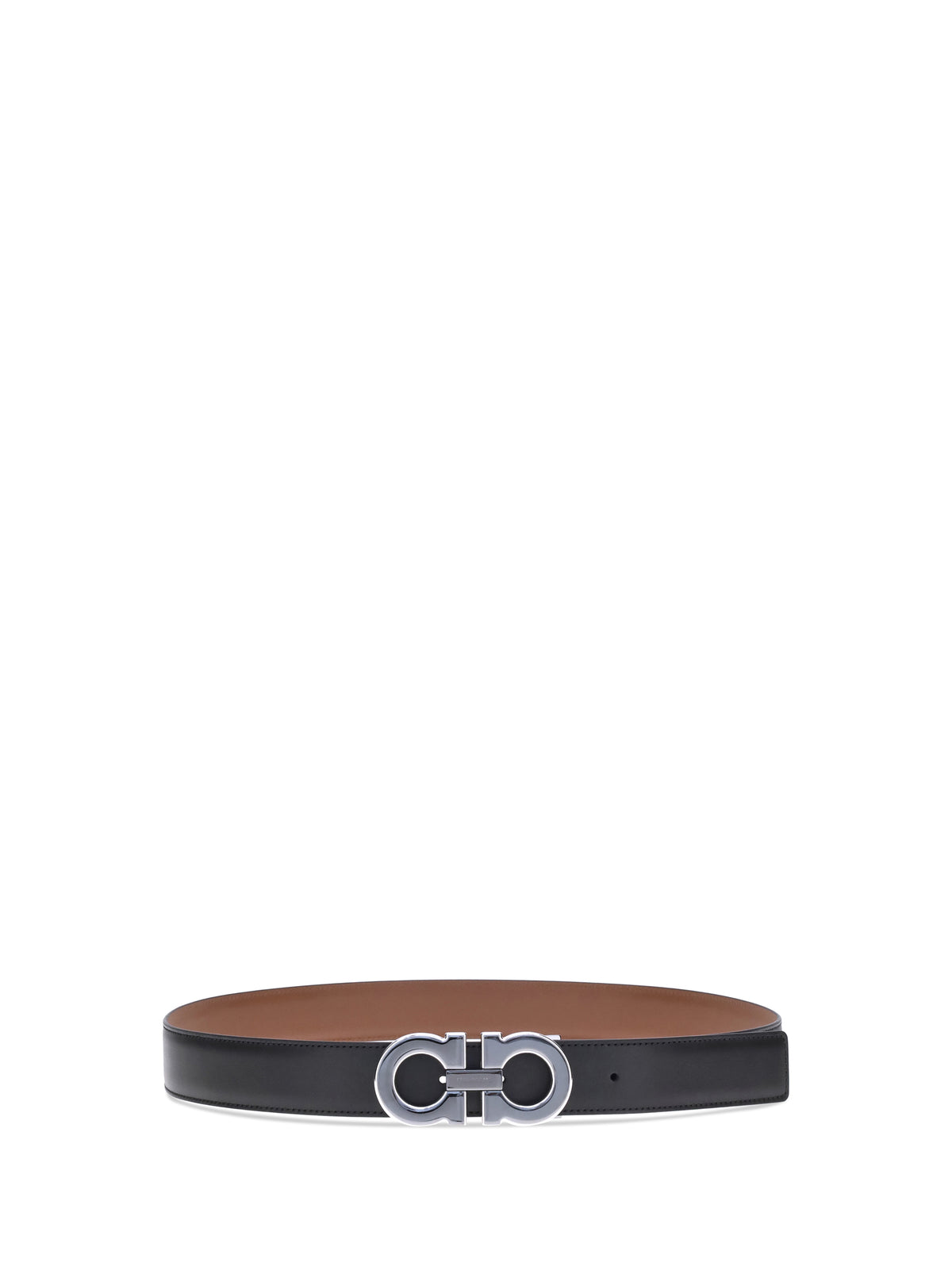 FERRAGAMO Ferragamo Men Gancini Reversible Belt