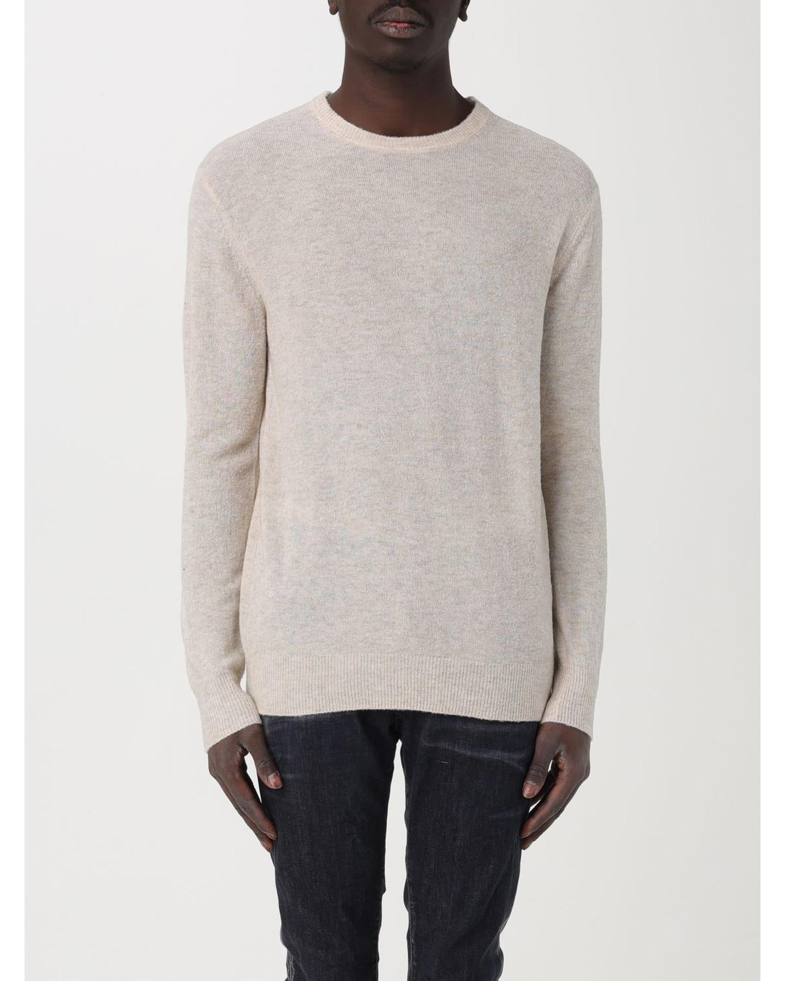 Ballantyne Cashmere Crew Neck Sweater Men Black