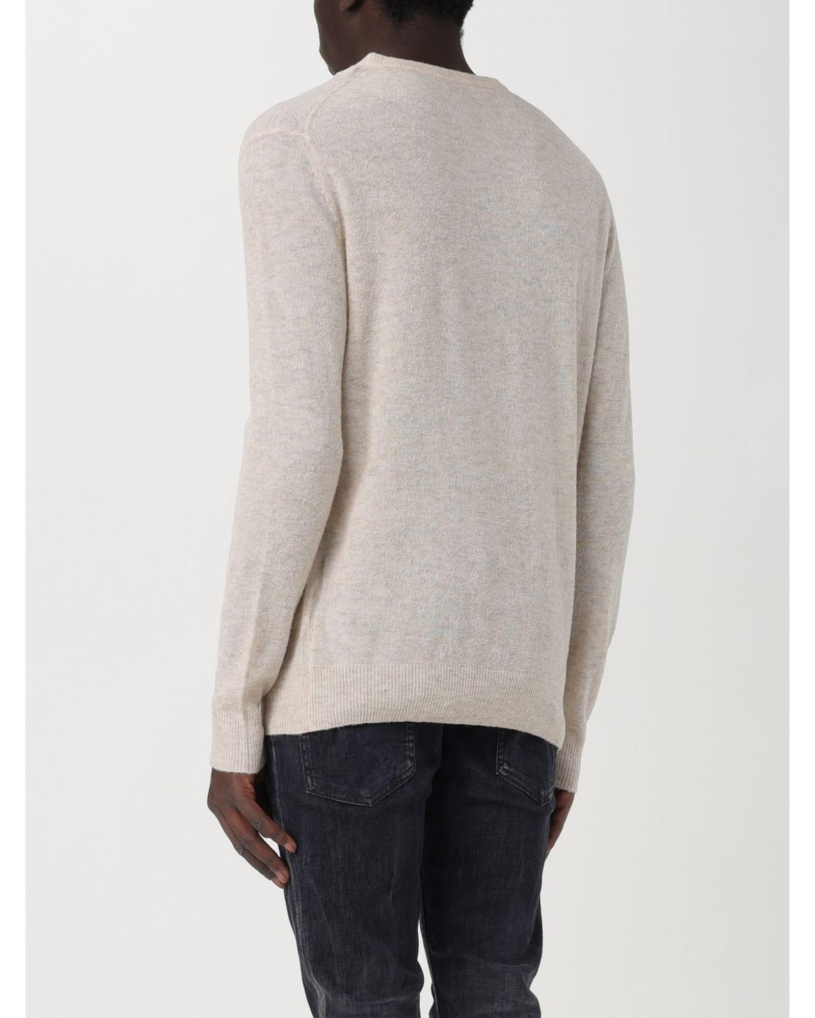 Ballantyne Cashmere Crew Neck Sweater Men Black