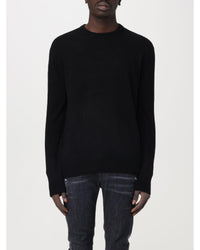 Ballantyne Cashmere Crew Neck Sweater Men Black