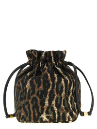 GANNI Ganni Women 'Metallic Bou Bucket' Pouch