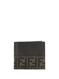 Fendi Men Ff Jacquard Bifold Wallet