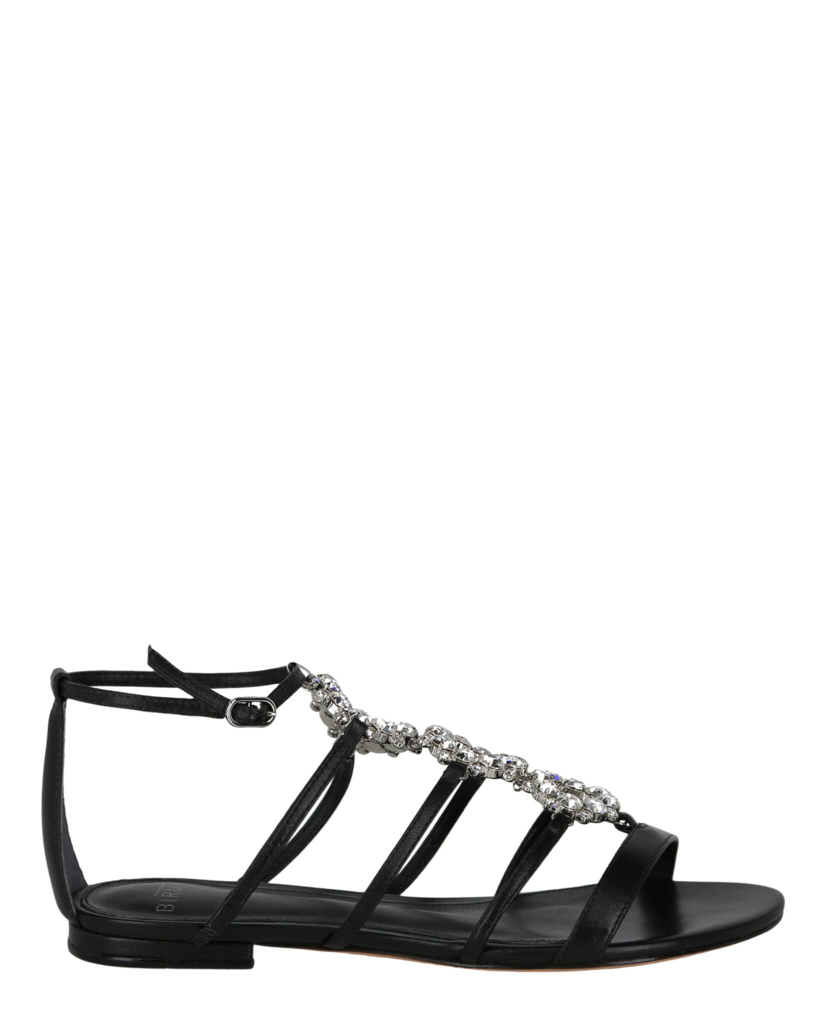 Alexandre Birman Womens Alice Flat Sandals 36 Black