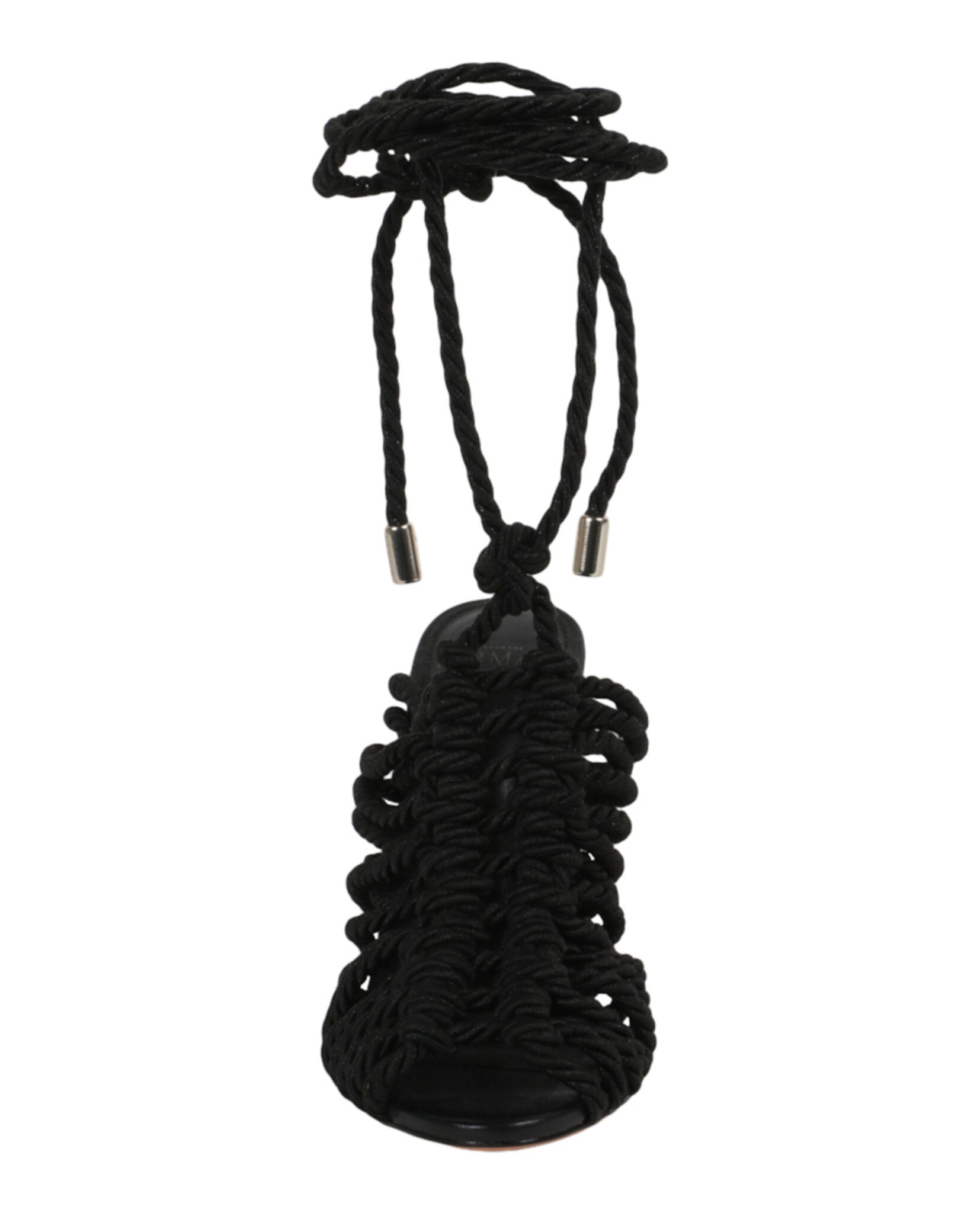 Alexandre Birman Womens Barbara Lurex Heel Sandals