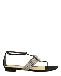 Alexandre Birman Womens Vicky Thong Sandals 41 Black