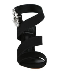 Alexandre Birman Womens Antonia Crystal Sandals