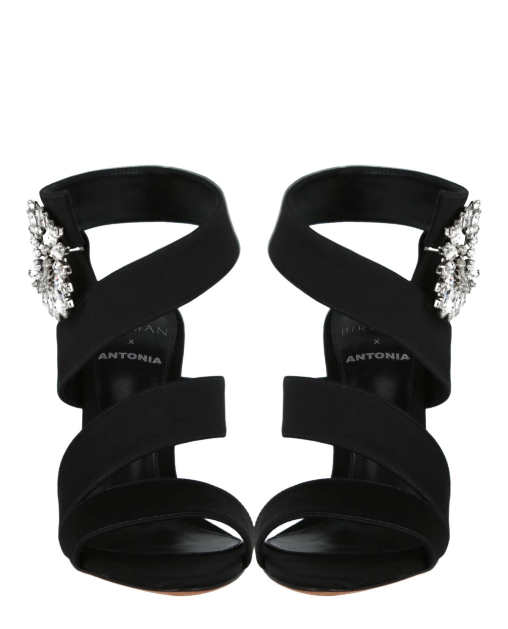 Alexandre Birman Womens Antonia Crystal Sandals